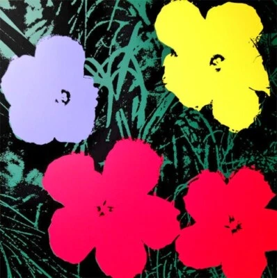 Andy Warhol Mohnblumen Sunday B. Morning Siebdruck 11,73 Pop Art COA - Bild 1 von 4