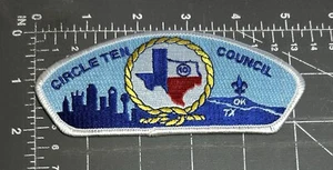 Circle Ten Council CTC Texas Oklahoma Boy Scouts BSA CSP Council Shoulder Patch - Picture 1 of 2