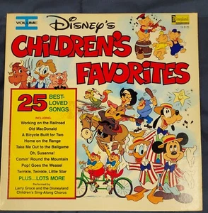 Disney Children s Favorites Vinyl Record Volume I - Imagen 1 de 3