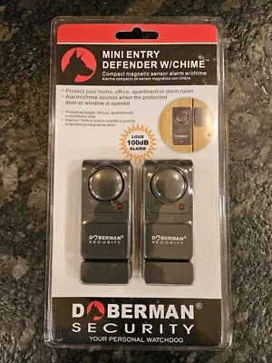 Doberman Security Mini Entry Defender with Chime Model SE-0129 Factory Sealed - Image 1 of 2
