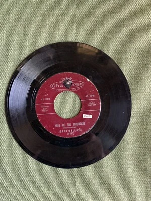 1960 Jerry Wallace - King Of The Mountain 7" 45 Challenge VG FREE SHIP - Image 1 of 2