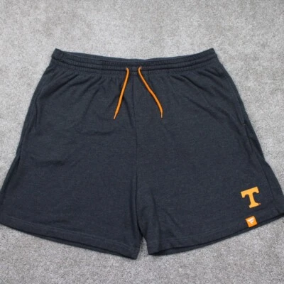 Pantalones Cortos Tennessee Volunteers Para Hombres 3XL XXXL Gris/Naranja Fanáticos NCAA con 7" entrepidura Foto 1 de 4