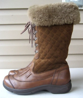 Botas femininas Dansko Kassidy 40/9.5-10 altura couro marrom camurça - Imagem 1 de 4