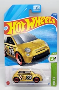 Hot Wheels 2025 FIAT 500e HW EV Series Toy Car New In Package - Picture 1 of 4