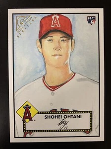 Shohei Ohtani 2018 Topps Gallery Heritage Rookie Card #h-26 (5749) - Picture 1 of 2