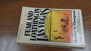 FEAR & LOATHING Las Vegas Hunter Thompson early PB USED COND. Ralph Steadman art - Picture 1 of 9