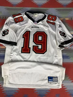 Camiseta deportiva Adidas Keyshawn Johnson Tampa Bay Buccaneers temporada 2000 auténtica  Foto 1 de 4