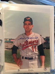 Luis Aparicio Autograph Photo W/COA. MLB HOFer - Picture 1 of 3