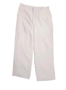 Chico's Pants Travelers Collection White Straight Leg High Rise Women's 12 - Picture 1 of 9