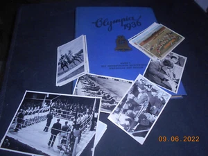Mispictures?? Scrapbook Olympia 1936 Volume 1 of 1936 Lot 10 Single Pictures - Picture 1 of 2