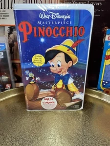 Pinocchio (VHS 239) | Walt Disney’s Masterpiece Collection Rare - Picture 1 of 7