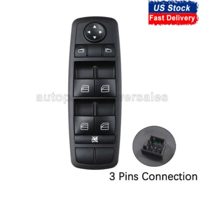 Master Power Window Switch For Mercedes Benz ML320 ML350 ML63 Front Driver Side - Image 1 of 4