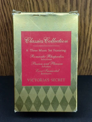 Vintage Victoria’s Secret Three Cassette Tape Music Set Classics Collection Roma - Image 1 of 3