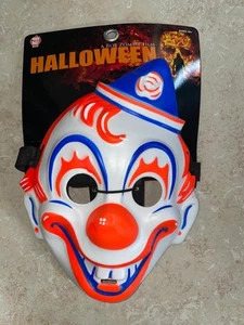 ADULT TOT 2007 HALLOWEEN YOUNG MICHAEL MYERS CLOWN MASK COSTUME MATTLG121 - Picture 1 of 3