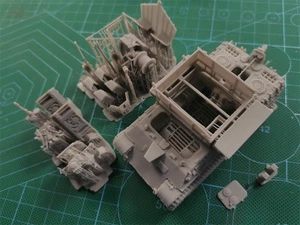 3d Printed 1/72 German Full-Interior Bergepanther A ARV Kit - Picture 1 of 1