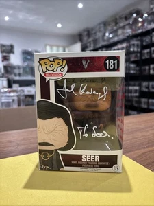 John Kavanagh Firmado Vidente 181 Funko Pop! Televisión vinilo vikingos - Imagen 1 de 6