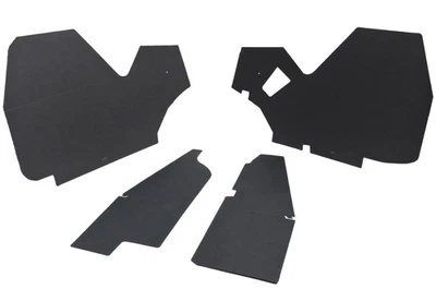 Placa de panel lateral de maletero para Buick Riviera 1966-1967 2 puertas trasera negra Foto 1 de 4