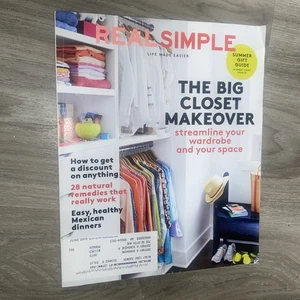 Real Simple Magazine June 2015 Discounts Natural Remedies Mexican Dinners - Bild 1 von 6