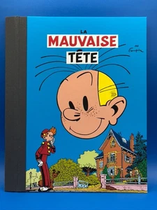 Franquin Spirou et Fantasio La Mauvaise tête couverture avant reliure TT - Picture 1 of 9