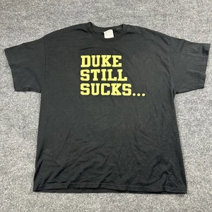 Vintage Duke Sucks Shirt, But now UNC Swallows Tee Sport Gr. XL Sport College - Bild 1 von 8