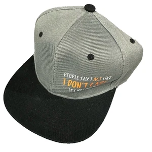 Neu Herren Snapback Flat Bill Baseballkappe Mütze Größe verstellbar - Bild 1 von 3