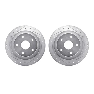 Juego de rotor de freno de disco Dynamic Friction 7002-13044 para 92-97 Subaru SVX Foto 1 de 4