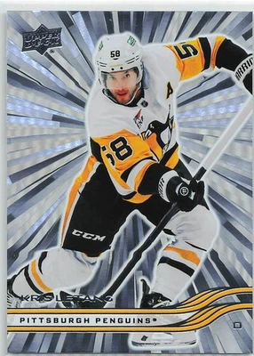 2025-26 Upper Deck Series 1  OUTBURST  Kris Letang - Image 1 of 2