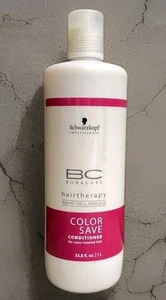 SCHWARZKOPF BC BONACURE COLOR TREATED HAIR THERAPY COLOR SAVE CONDITIONER 33.8OZ - Picture 1 of 1
