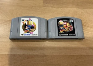 Bomberman1 Bomberman2 : The Second Attack - Nintendo 64 HUDSON Two game software - Picture 1 of 2