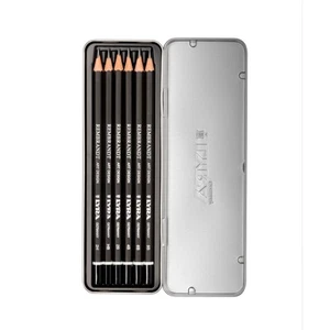 Lyra Graphite Pencil Set 6 Grades 9B–2H – Art Design Drawing Sketching - Picture 1 of 4