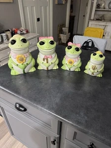 Tone World Frosch Familie Kanister 4er Set - Bild 1 von 10