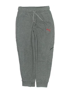 Puma Boys Gray Sweatpants 7 - Picture 1 of 2