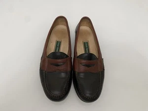 Cole Haan Two Tone Pinch Herren Schwarz Braun Leger Penny Halbschuhe Schuhe Größe 9 - Bild 1 von 10