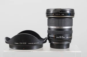 Neuwertiges Canon EF-S 10-22mm f/3.5-4.5 USM Ultraweitwinkelzoomobjektiv, getestet! - Bild 1 von 8