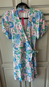 Neu mit Etikett Lilly Pulitzer Sailynn Strampler Muschelschale rosa Gerücht hat es Größe L - Bild 1 von 2