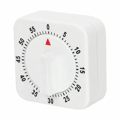 Large Kitchen Timer 60 minute Count-Down Cooking Baking Loud Alarm Mechanical UK - Image 1 of 4