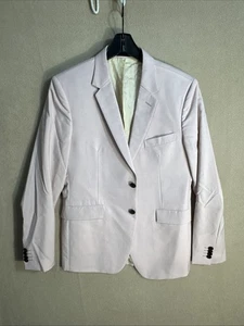 @StainFRNT Paul Smith 38/36R Light Pink Pale Peach 38R Slim Fit Wool Mohair - Picture 1 of 17