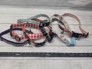 Large Dog Collar Lot Variety Of Colors And Designs  - Picture 1 of 1