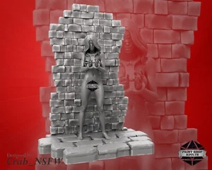 Attaché Miniature Dungeon De Pleasure Figure Nsfw Érotique Cadeau 75mm non Peint - Bild 1 von 8