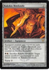 Rakdos Riteknife *Rare* Magic MtG x1 Dissension MP