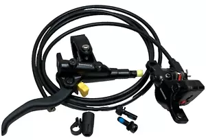 New Shimano BL-M4100 / BR-MT410 Rear Hydraulic Disc Brake 1650mm Hose Post Mount - Picture 1 of 1