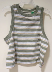NWT Gap Teen Cotton Knit Stripe Top Girl's Size 14-16 - Picture 1 of 1