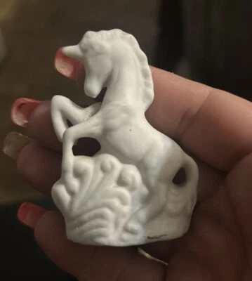 Ceramic Bisque Rearing Unicorn Fantasy Mystical Fairytale (read description) - Image 1 of 4