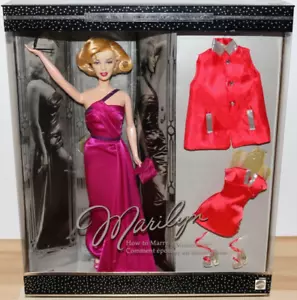 2001 BARBIE MARILYN MONROE HOW TO MARRY A MILLIONAIRE COLLECTOR ED. BATHING SUIT - Foto 1 di 20