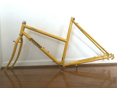 Dorado Sherpa Vintage 1987 City Utility Bike 20" Frame & Fork Yellow - Image 1 of 4