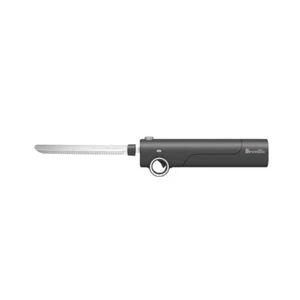 Breville Slice N Carve Cordless Rechargable Electric 200W Carving Knife Grey - Picture 1 of 3
