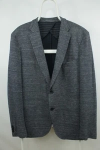 Hugo Boss Norwin1 Cotton/Linen Textured Sport Coat Blazer Jacket Men's 44R/54 - Picture 1 of 13