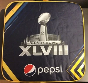 Cappello promozionale NFL Super Bowl XLVIII Pepsi Halftime Show Bandana accogliente cuscino radio - Foto 1 di 12