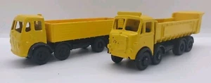 2x EFE 1:76 OO Gauge A.E.C. Mammoth Yellow Trucks Diecast Models Painted Code 3 - Picture 1 of 8