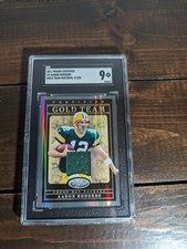 2011 Certified Aaron Rodgers Gold Team /125 Game Worn Jersey Card SGC 9 🔥